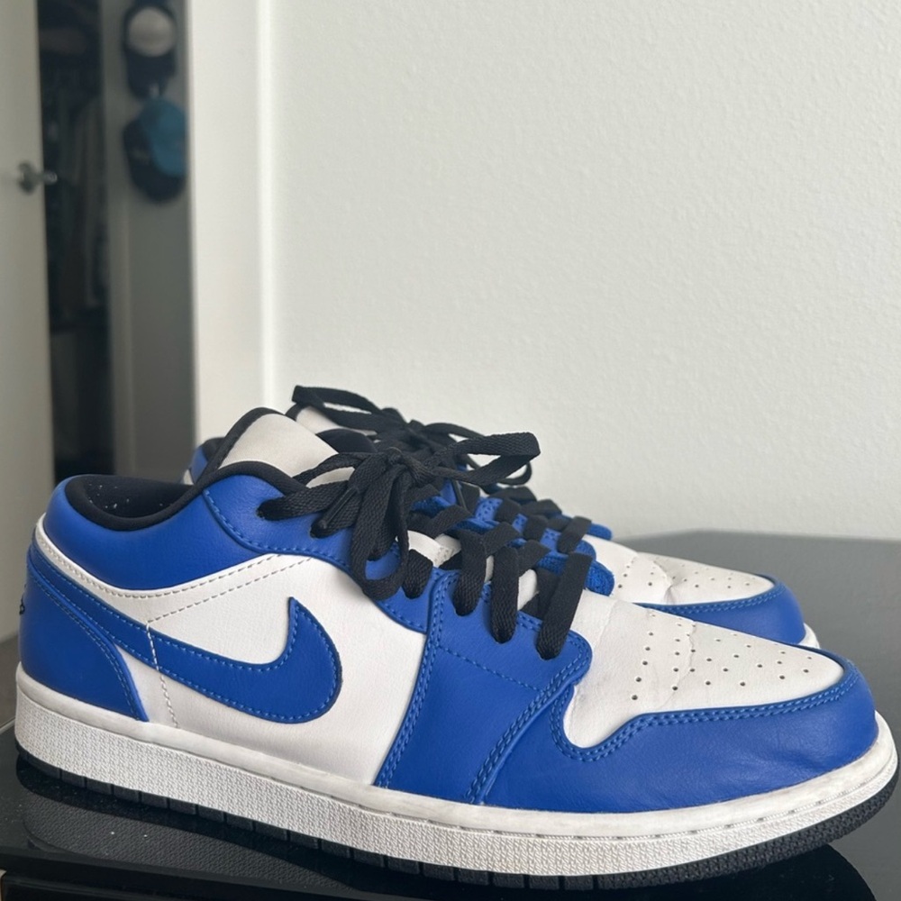 Nike Air Jordan 1 Lows Blue and White